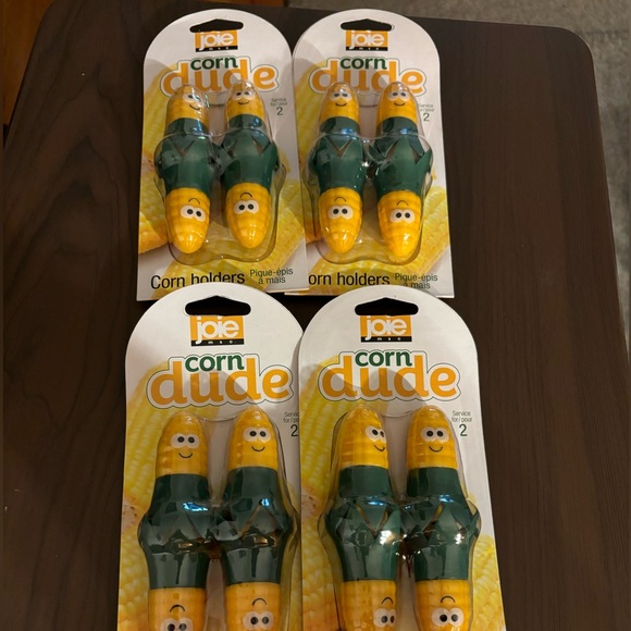 Joie Corn Dude 😎 sweet corn holders 8 sets - Picture 1 of 3